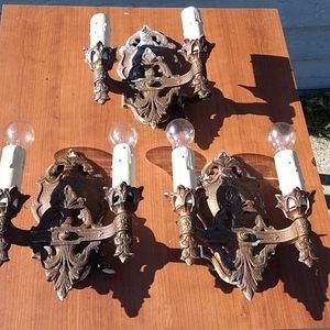 Original 1920's Indoor Wall Sconces